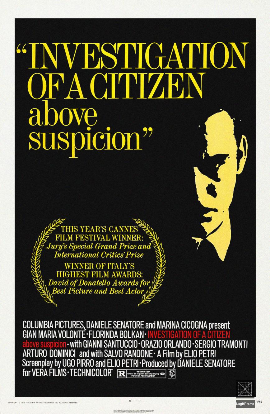 Indagine su un cittadino al di sopra di ogni sospetto (Investigation of a Citizen Above Suspicion)