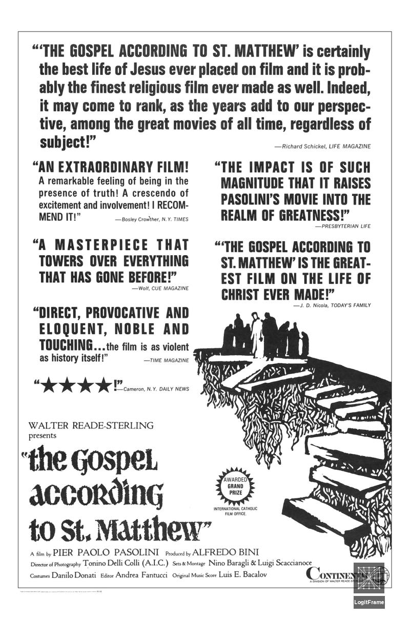 Il vangelo secondo Matteo (The Gospel According to St. Matthew)